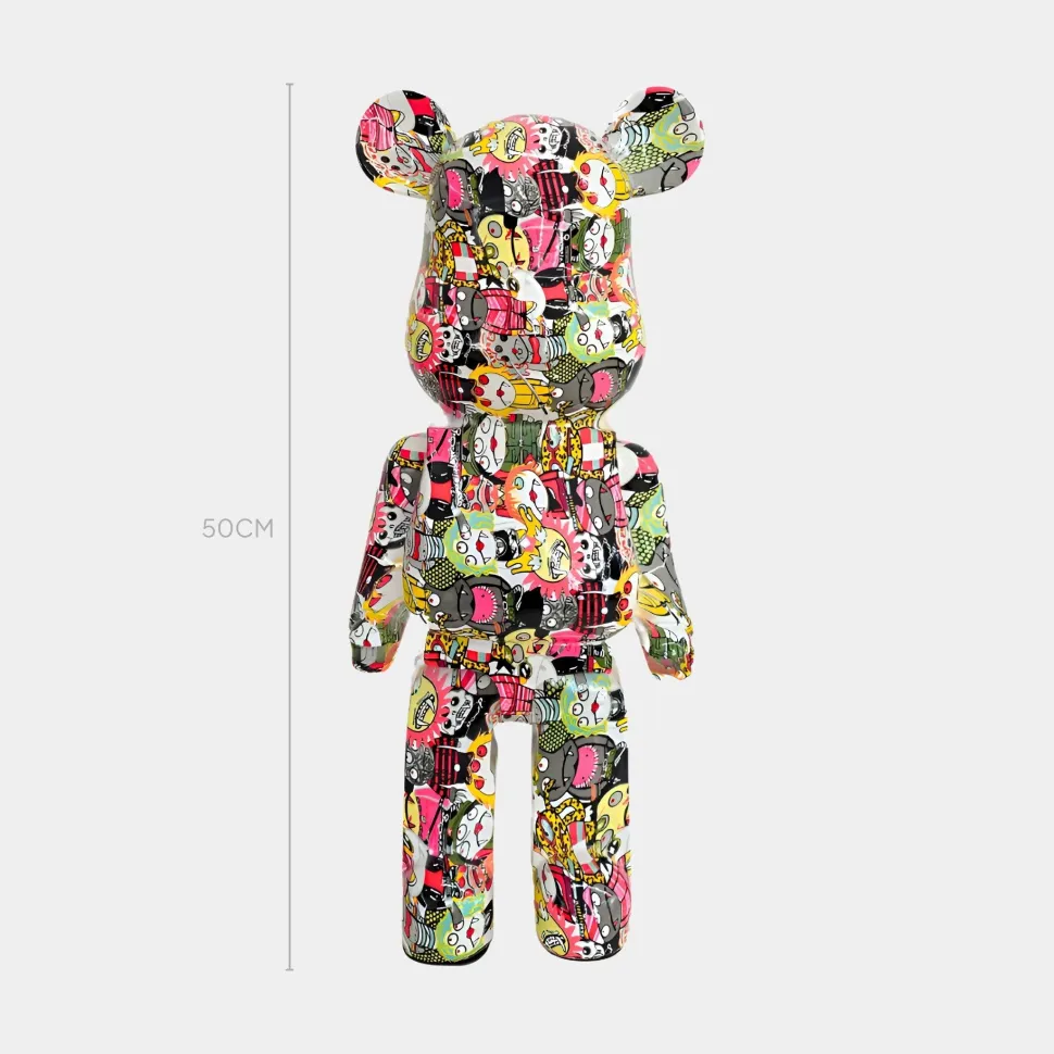 Aero Bear Popfusion 50cm Resin Indoor Sculpture