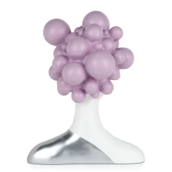 Bubble Bliss 47cm Lilac Resin Indoor Sculpture