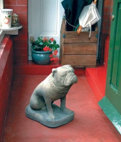 Bulldog Stone Garden Ornament