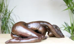Caterina I Figurine Bronze Indoor Sculpture