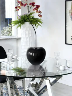 Cherry Pop 66cm Black Resin Indoor Sculpture