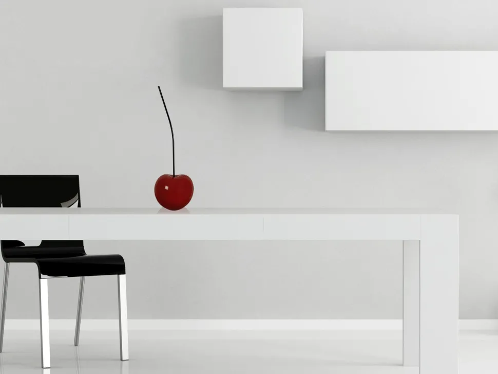 Cherry Pop 44cm Red Resin Indoor Sculpture