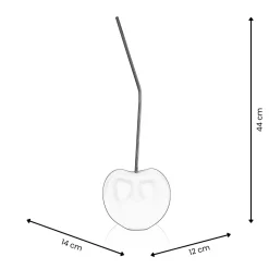 Cherry Pop 44cm Red Stud Resin Indoor Sculpture