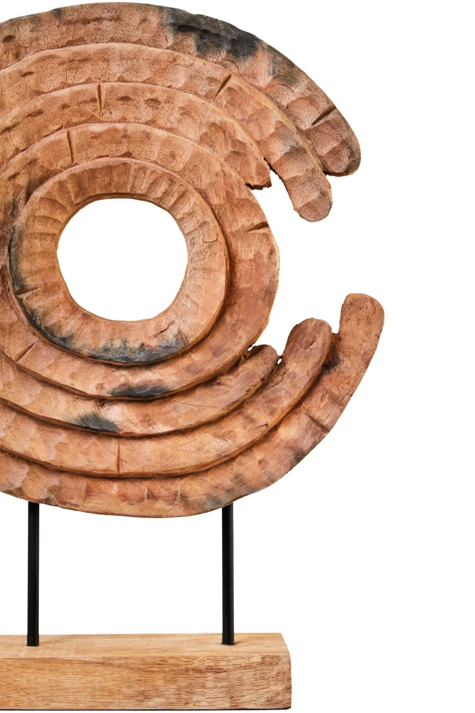 Circular Dance 48cm Wood Indoor Sculpture