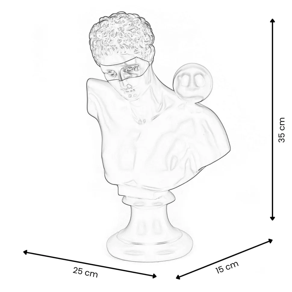 Comic Titan 35cm Pop Art Resin Indoor Sculpture