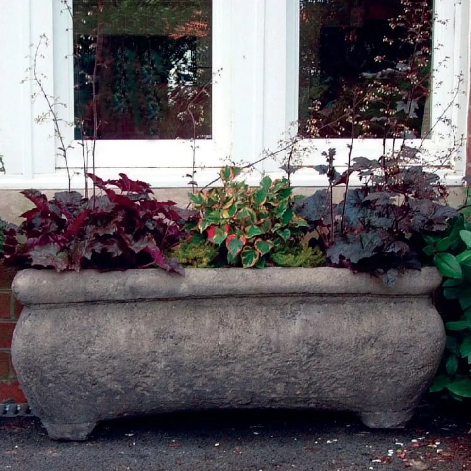 Continental Plant Trough 40cm Stone Garden Planter