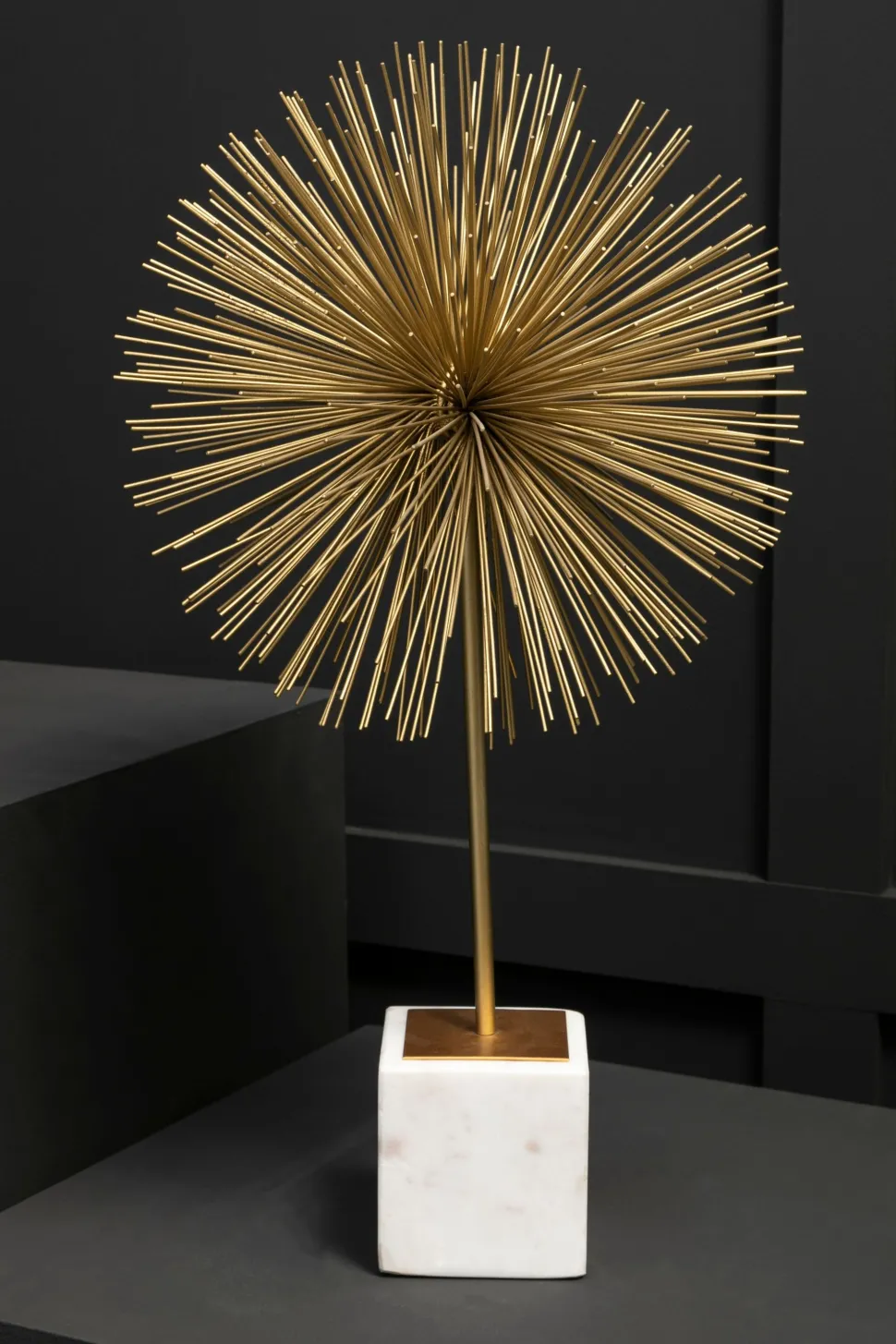 Cosmic Bliss 64cm Gold Metal Indoor Sculpture