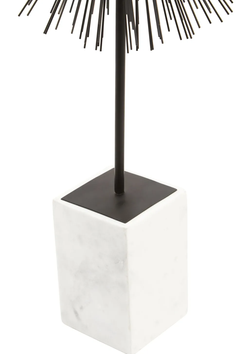 Cosmic Pulse 64cm Black Metal Indoor Sculpture