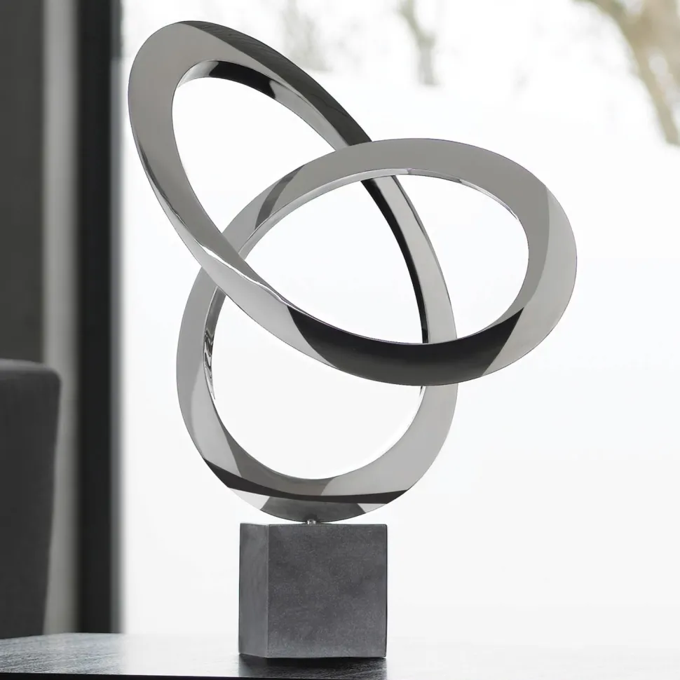 Cosmos 58cm Metal Stainless Steel Indoor Sculpture