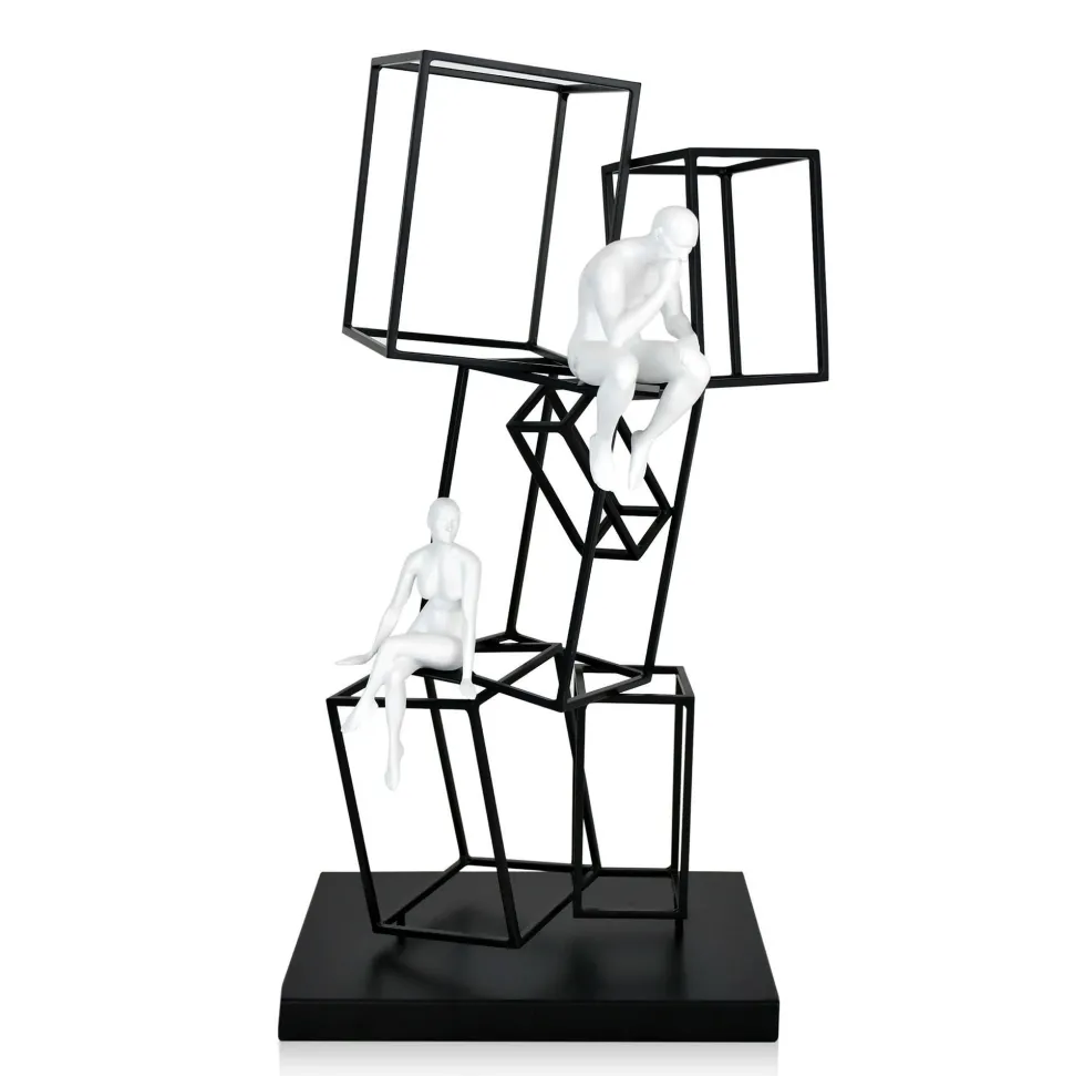 Creative Thinker 47cm Metal Indoor Sculpture