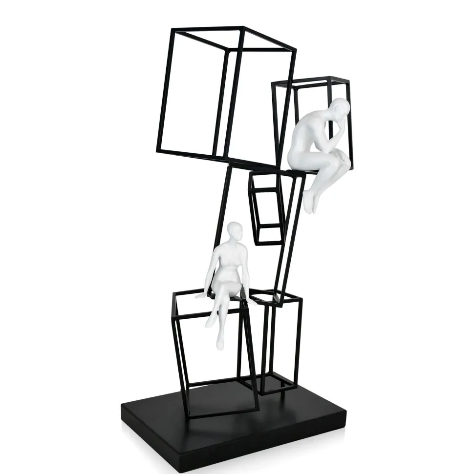 Creative Thinker 47cm Metal Indoor Sculpture