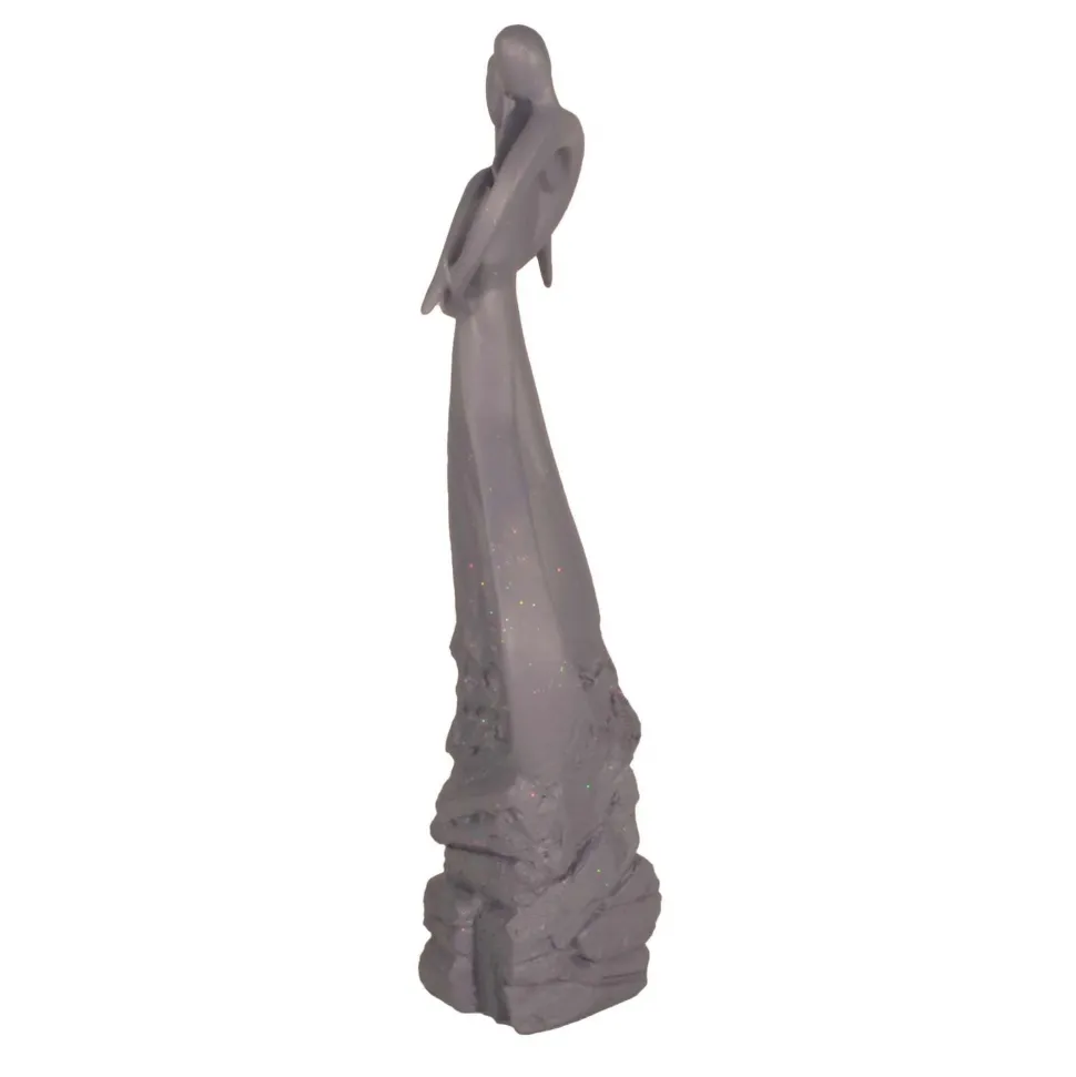 Embracing Lovers 81cm Modern Poly Resin Garden Statue