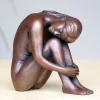 Emma Figurine Bronze Indoor Sculpture