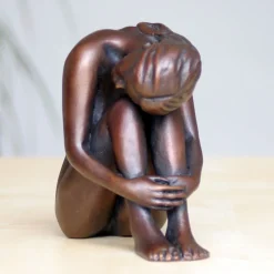 Emma Figurine Bronze Indoor Sculpture
