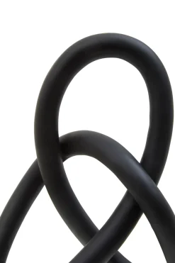 Eternal Curves 19cm Black Resin Indoor Sculpture
