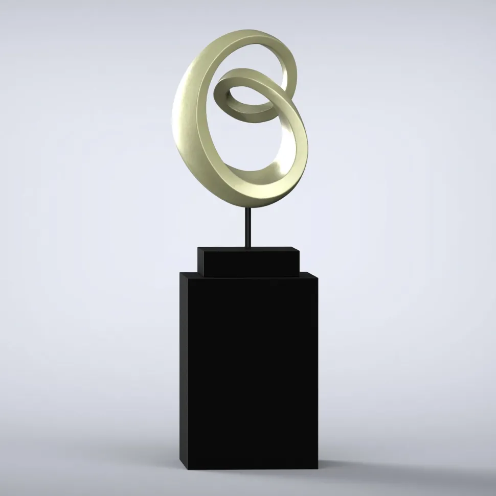 Eternity Contemporary Sculpture - 16 Colour Options