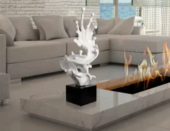 Frozen Motion 86cm White Resin Indoor Sculpture