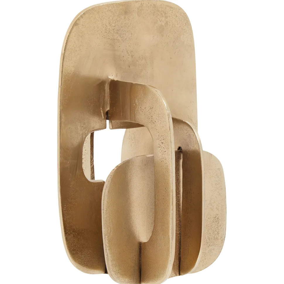Fusion 33cm Gold Metal Indoor Sculpture