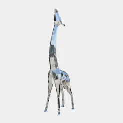 Giraffe 200cm Geometric Metal Garden Sculpture