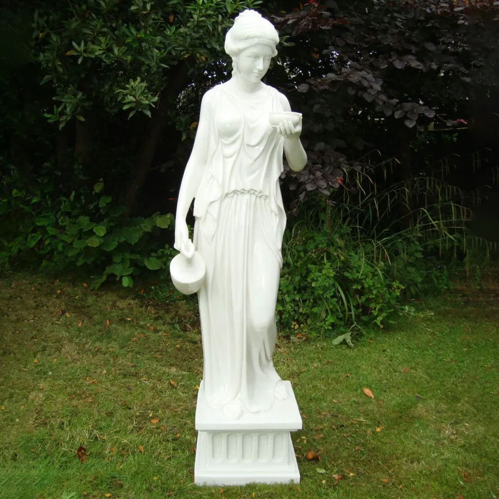 Hebe 85cm Marble Resin Garden Statue