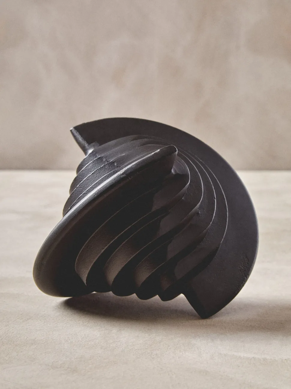 Inception 17cm Black Metal Indoor Sculpture