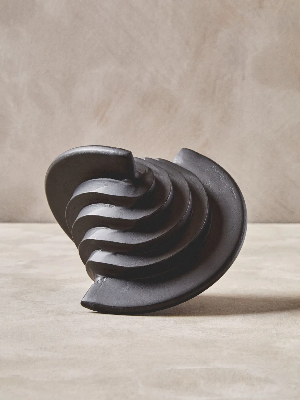 Inception 17cm Black Metal Indoor Sculpture
