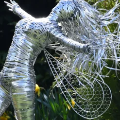 Kaida Fairy Metal Wire Garden Sculpture