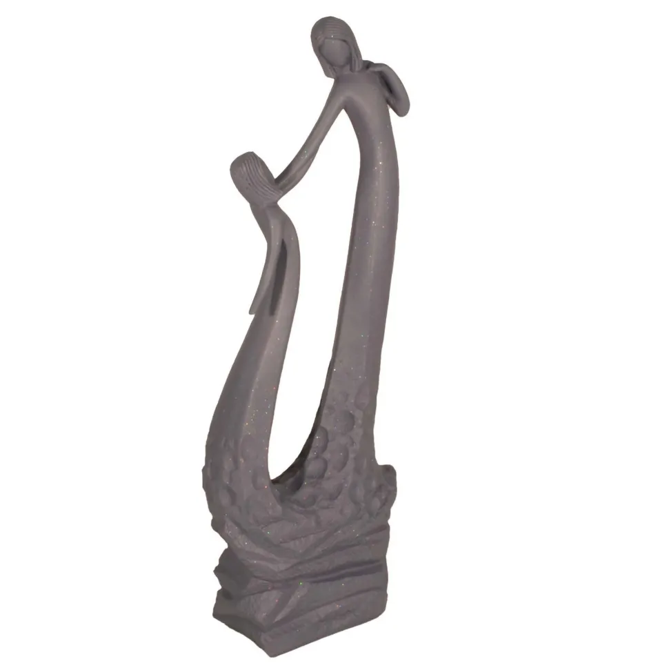 Loving Mother 80cm Modern Poly Resin Garden Statue
