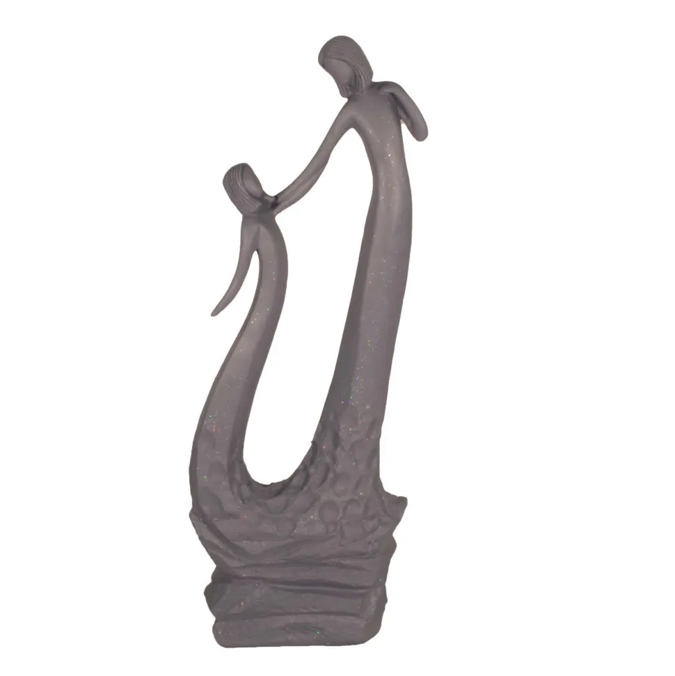 Loving Mother 80cm Modern Poly Resin Garden Statue