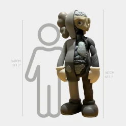 Lucify Biofusion 187cm Grey Resin Indoor Sculpture
