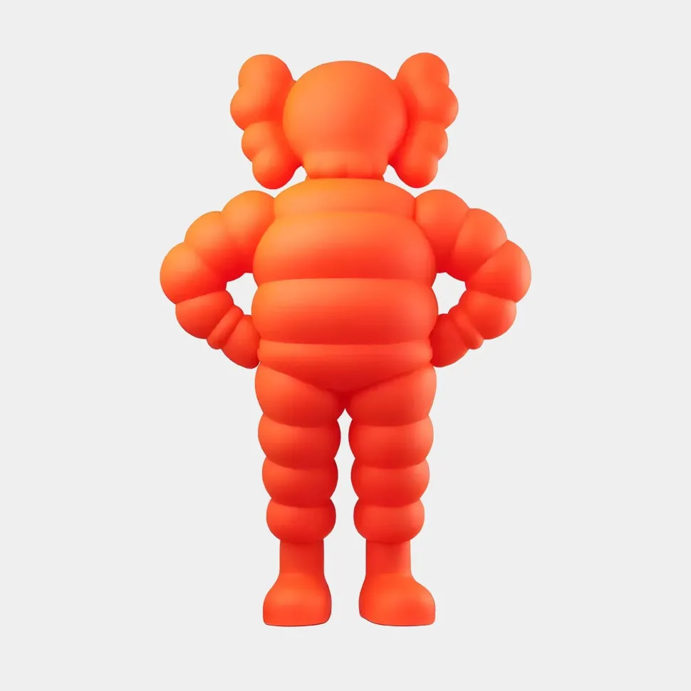 Lucify Bounce 80cm Orange Resin Indoor Sculpture v2