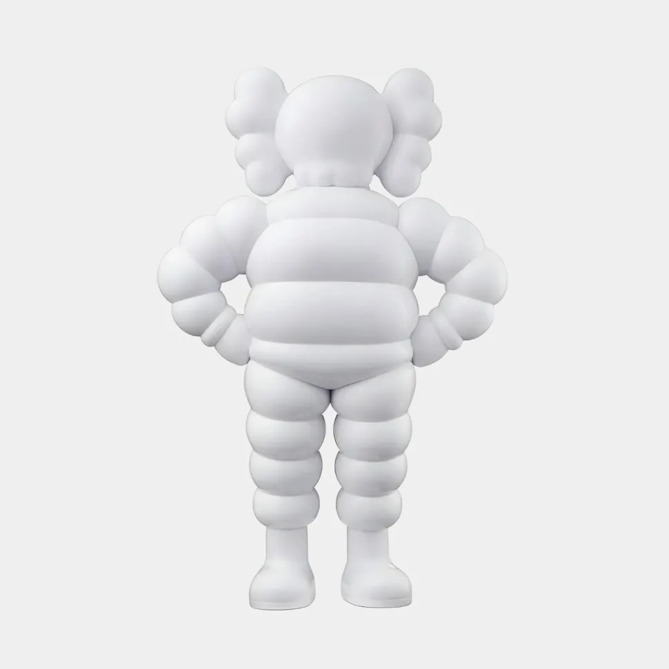 Lucify Bounce 80cm White Resin Indoor Sculpture v2