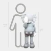 Lucify Motion 130cm Grey Resin Indoor Sculpture v5