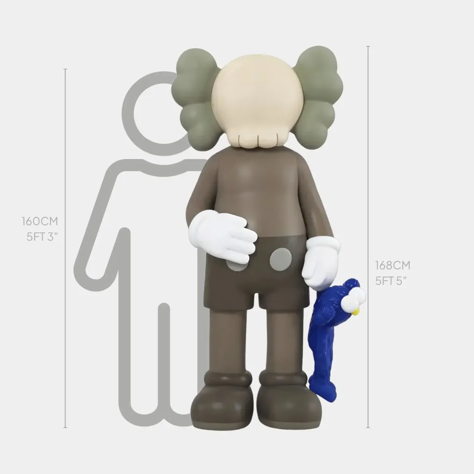 Lucify Playtime 168cm Brown Resin Indoor Sculpture