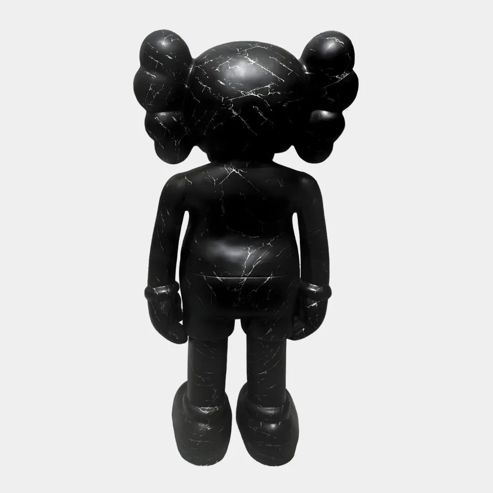 Lucify Seek 170cm Black Resin Indoor Sculpture