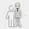Lucify Vogue 180cm Grey Resin Indoor Sculpture