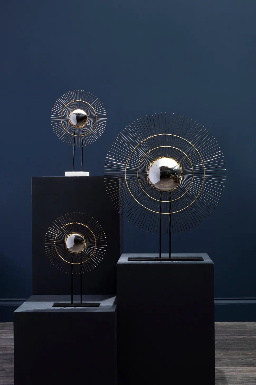 Moonburst 51cm Metal Indoor Sculpture