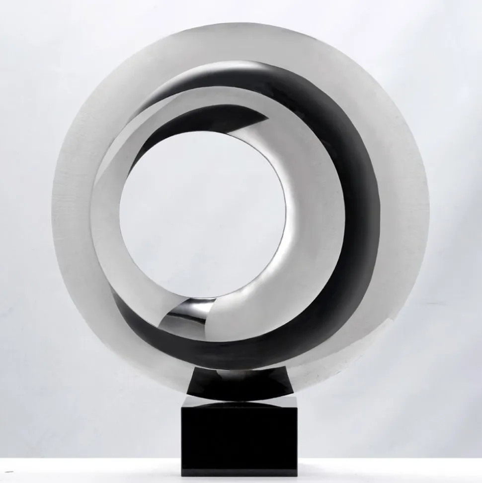 Revolution 88cm Metal Stainless Steel Indoor Sculpture