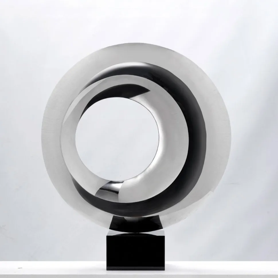 Revolution 88cm Metal Stainless Steel Indoor Sculpture