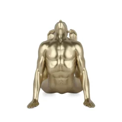 Rising Core 24cm Gold Resin Indoor Sculpture