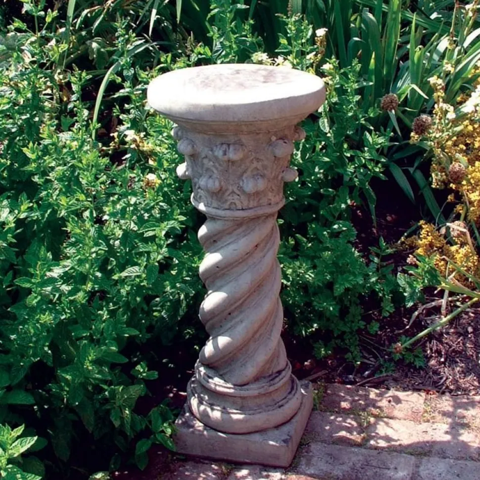 Roman Column Stone Garden Pedestal