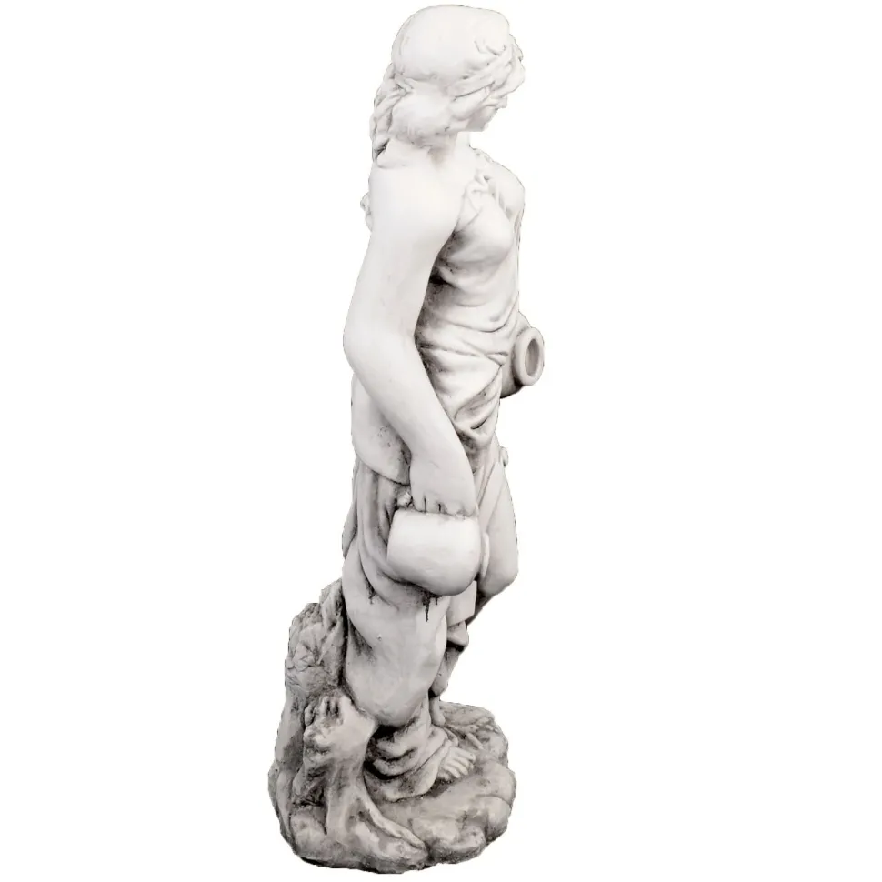 Roman Goddess with Urns 79cm Stone Resin Garden Statue