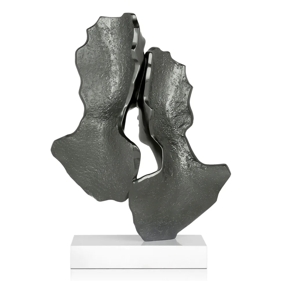 Secret Lovers 57cm Anthracite Resin Indoor Sculpture