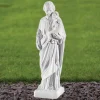 St. Joseph 30cm Marble Resin Garden Statue