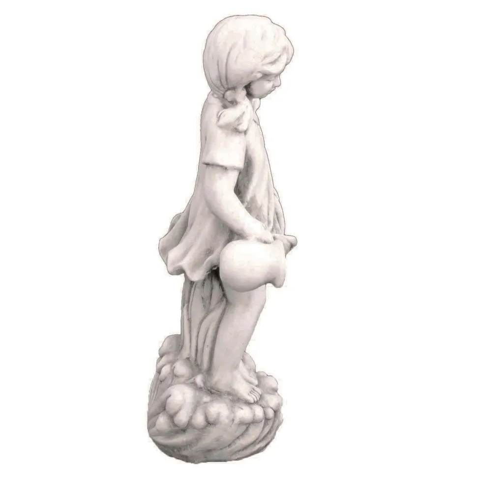 Summer Girl 71cm Stone Resin Garden Statue