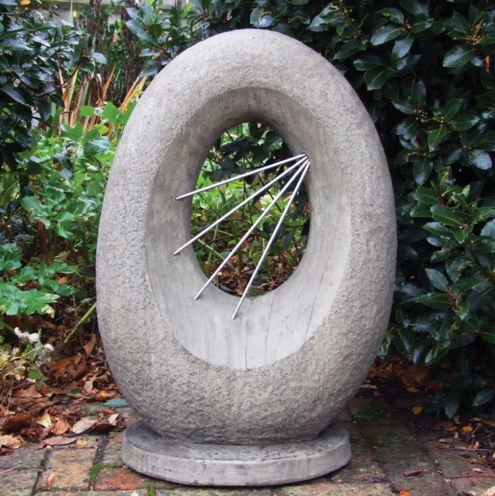 Sunblast Contemporary Stone Garden Sculpture