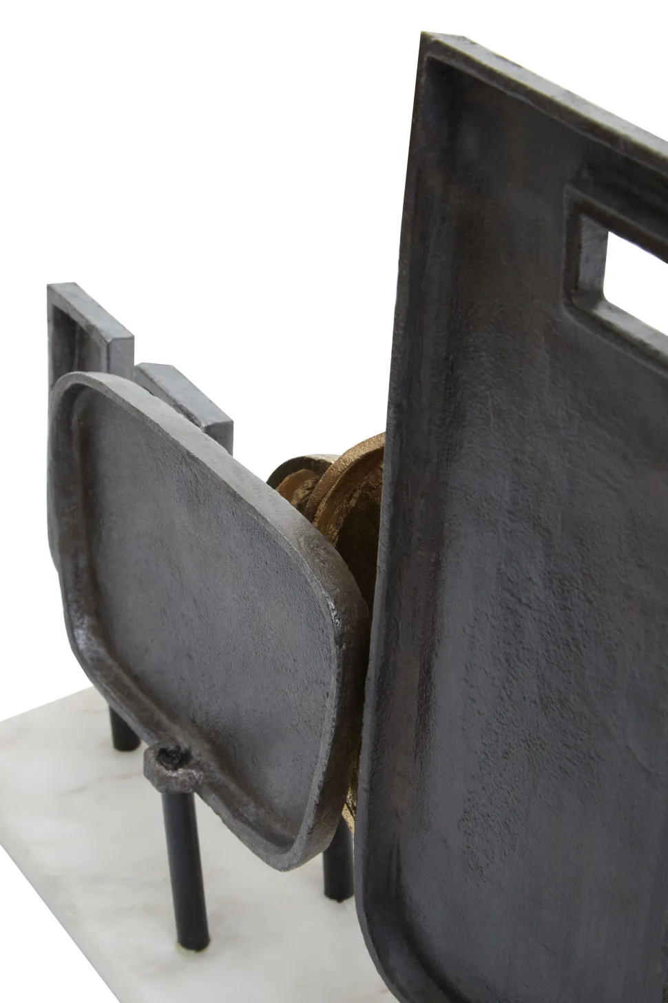 Symbolic 34cm Metal Indoor Sculpture