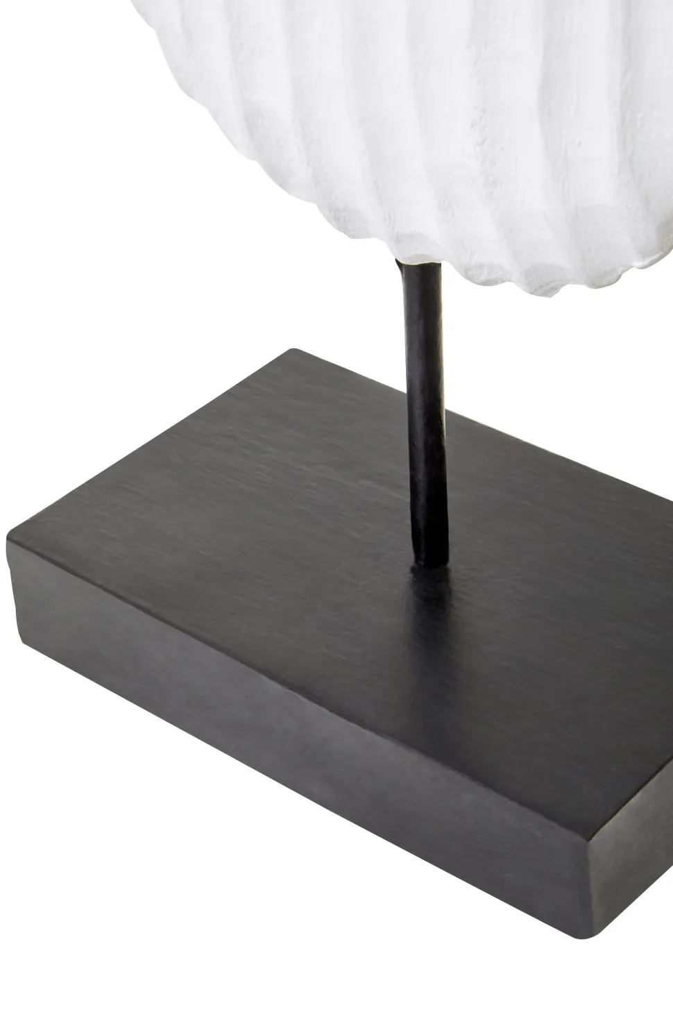 Tic-Tac 60cm Black & White Wood Indoor Sculpture