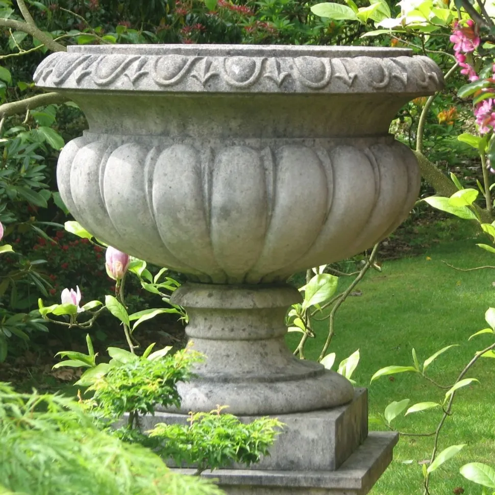 Victorian Tazza Stone Garden Planter