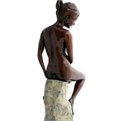 Warmth of the Sun Figurine Bronze Indoor Sculpture